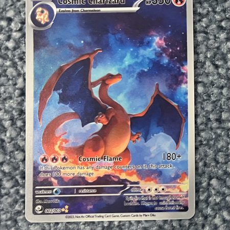 Custom Cosmic Card (charizard/blastoise/venusaur)