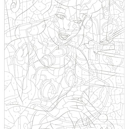 Coloriages mystères Disney - Portraits
