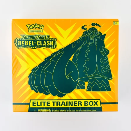 Pokémon TCG Sword & Shield Rebel Clash ETB Elite Trainer Box