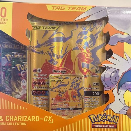 Pokémon TCG: Reshiram & Charizard GX Premium Collection (Evolving Skies packs)