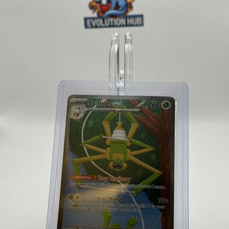 Pokemon Scarlet and Violet Base Set Spidops ex  243/198