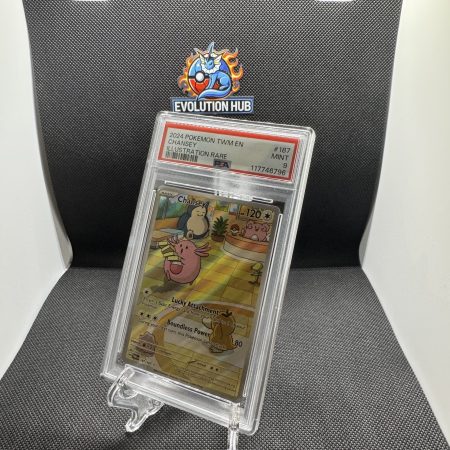 Pokemon Twilight Masquerade Chansey  187/167 PSA 9