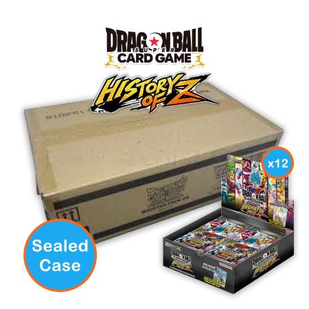 DRAGON BALL CARD GAME HISTORY OF Z CASE