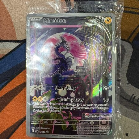Miraidon - 013 (Pokemon Center Exclusive) Promo (SEALED)