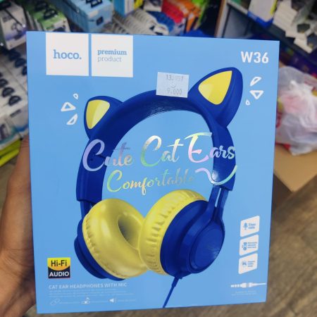 Hoco Cat Ear Headphones W36 Hi-fi Audio