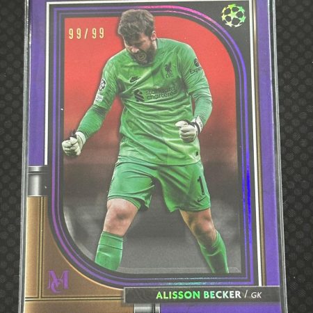 2021-22 Topps Museum Collection /99 Alisson Becker