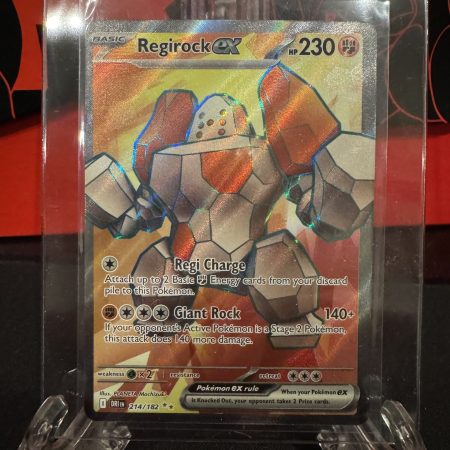 Regirock ex 214/182 Full Art Destined Rivals