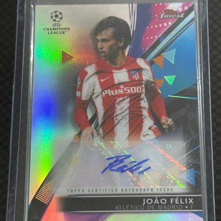 2021-22 Finest UEFA Champions League Autographs Joao Felix Auto