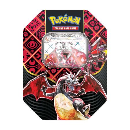 Pokemon TCG SV4.5 Scarlet & Violet Paldean Fates Tin CHARIZARD