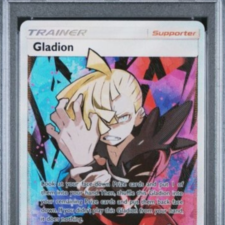 PSA 10 - Gladion 109/111 Full Art - Crimson Invasion