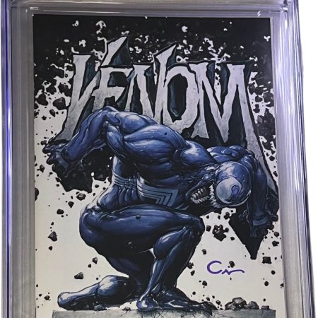 Venom #25 CGC 9.4 - Signed by Clayton Crain