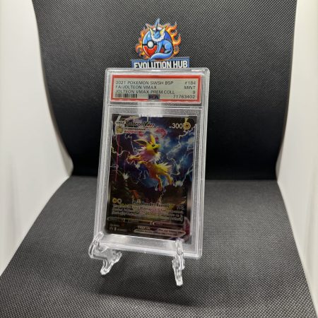 Pokemon Sword and Shield Promo Jolteon VMAX  SWSH184 PSA 9