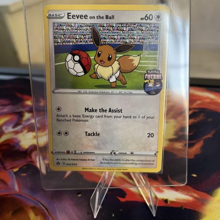 Eevee on the ball