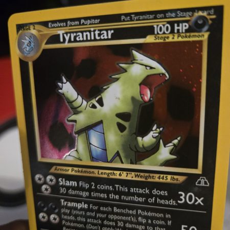 Tyranitar holo Neo Discovery M/NM