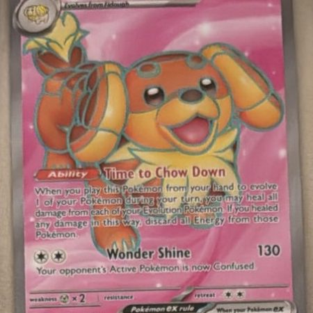 dachsbun ex tcg pokemon