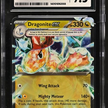 Dragonite ex Pokémon 2023 English Obsidian Flames - OBF EN 159/197 Holo CGC 9.5