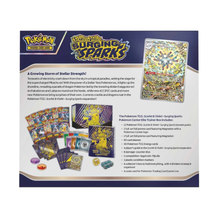 Pokemon Center Surging Sparks ETB