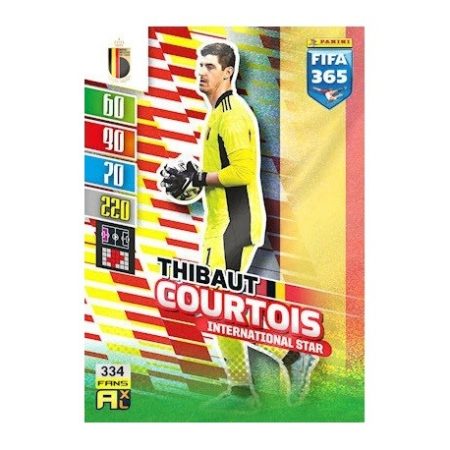 Thibaut Courtois International Star Belgium 334