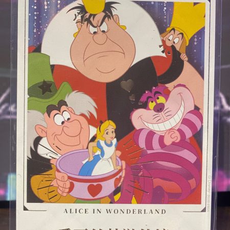 Joyful Disney 100 Card Fun Alice In Wonderland Snapshot Polaroid