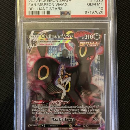 PokéMon TCG Umbreon Vmax Fa #TG23 Brilliant Stars PSA 10