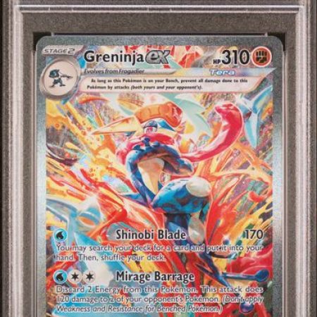 Greninja Ex PSA 9