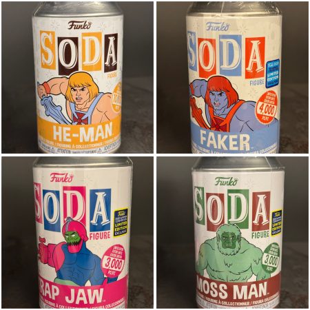 Vintage Funko Soda Set All Sealed