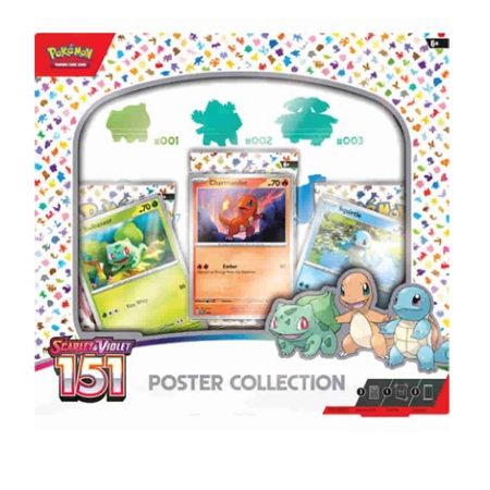 Pokemon TCG  151 Poster Collection Box