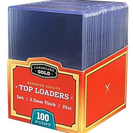 25 Top Loaders (thicker 100pt thickness)