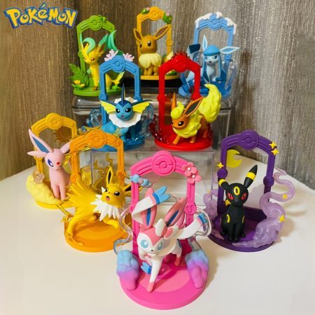 Pokemon Eevee BlindBox Figures Colliction ( Full Set 9 pic )