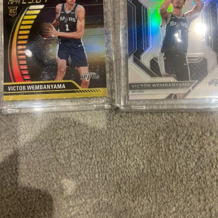 Wembanyama card collection