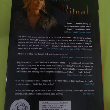 Ritual by Mo Hayder hardcover