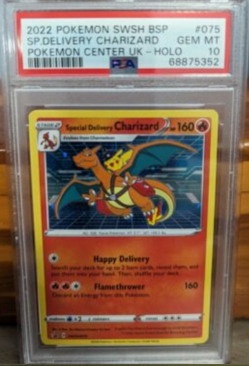 PSA 10 Special Delivery Charizard SWSH075 GEM MINT