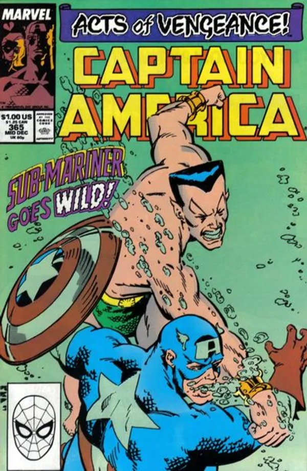 Captain America #365