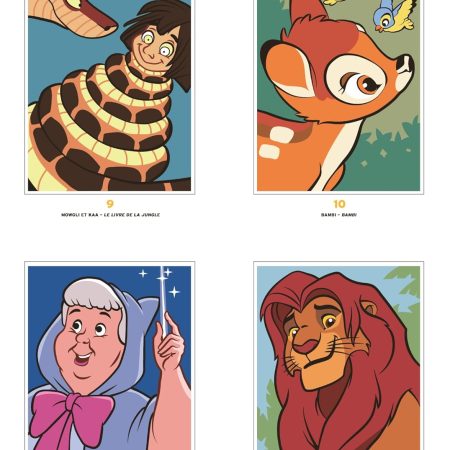 Coloriages mystères Disney - Portraits