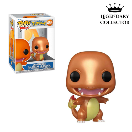 charmander metallic funko pop