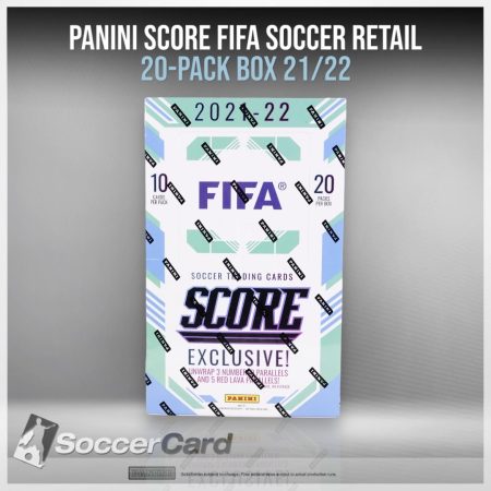 Panini Score FIFA Soccer Retail 20-Pack Box 2021/2022 - Sealed