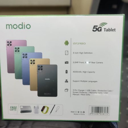 Modio 8" Smart Tablet PC M120 6GB/256GB (FREE AIRPODS)