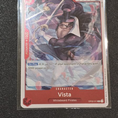 Vista - OP02-011 - R - English - One Piece TCG - NM/M