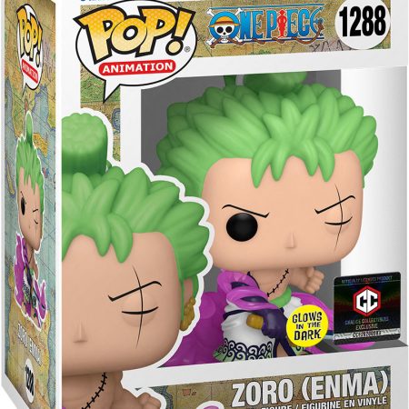 Zoro funko pop enma- glow in the dark *EXCLUSIVE*