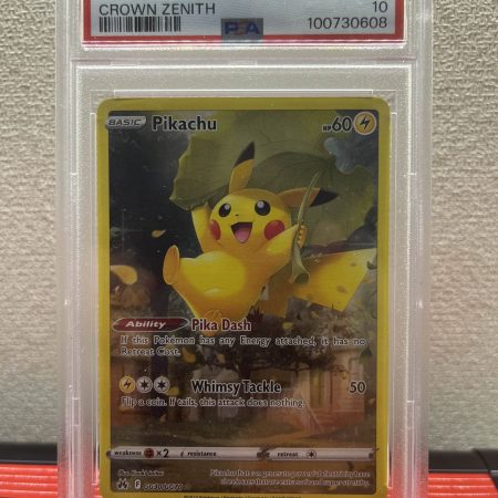 Pikachu Crown Zenith: Galarian Gallery GG30/GG70 Holo Rare PSA 10