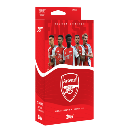 Arsenal Fan Set 2024-25 Gunners Box Topps