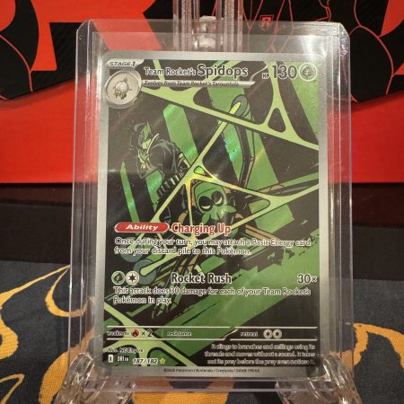 Team Rocket’s Spidops - 187/182 Illustration Rare - SV10: Destined Rivals (DRI)