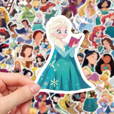 5 Random Disney Princess Stickers