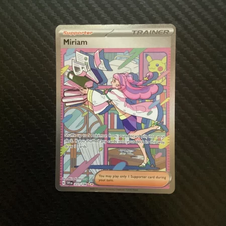 Miriam 251/198 SV01: Scarlet & Violet Base Set Trainer Illustration Pokemon NM