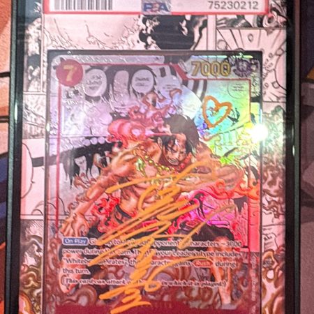 PSA 10 OP02 Manga Ace English Signed By Japanese VA
