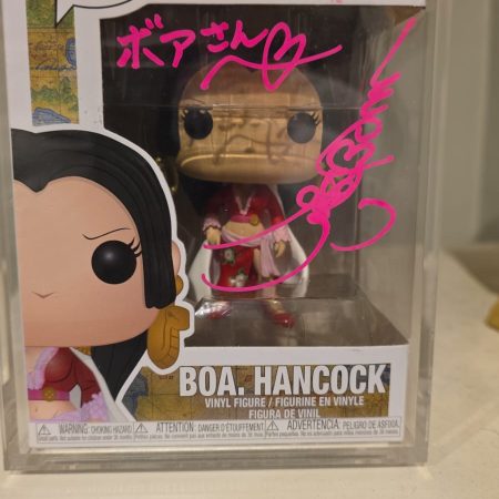 Boa Hancock funko pop signed by JVA