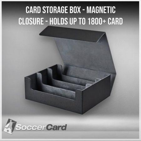 Card Storage Box - Magnetic Closure - Holds up to 1800+ Card