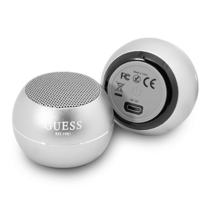 Guess Bluetooth Mini aluminum Speaker 3W, battery 300 mAh