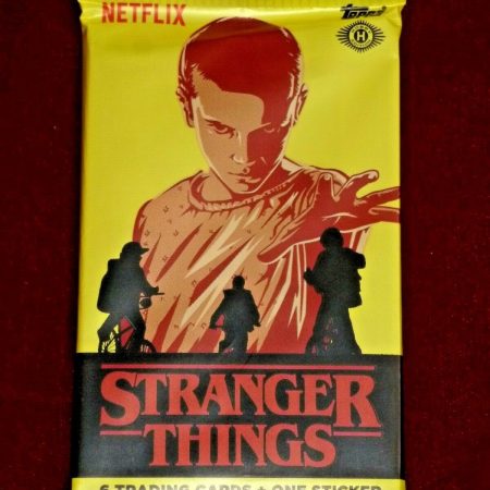 Stranger things Topps Netflix pack