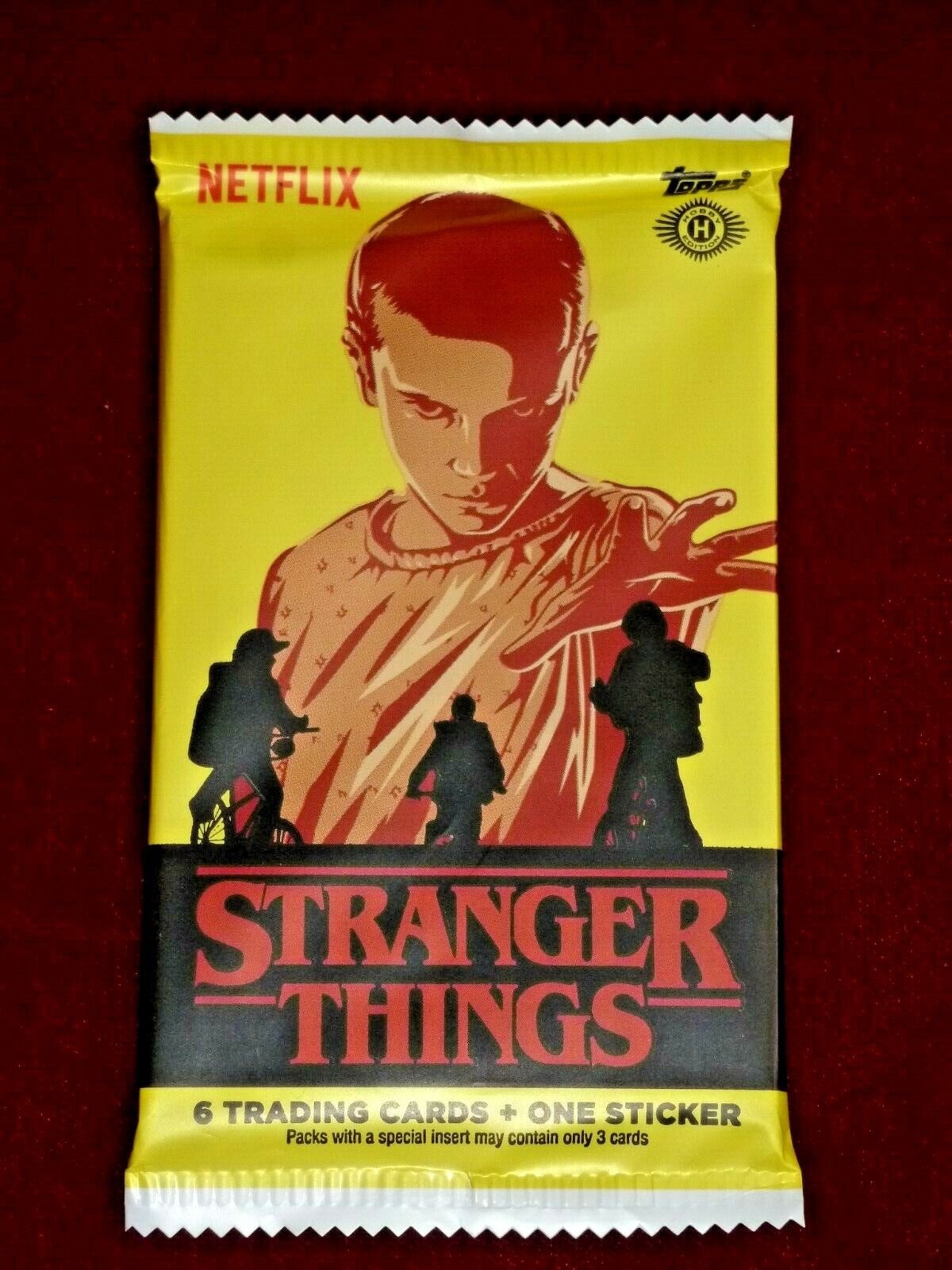 Stranger things Topps Netflix pack